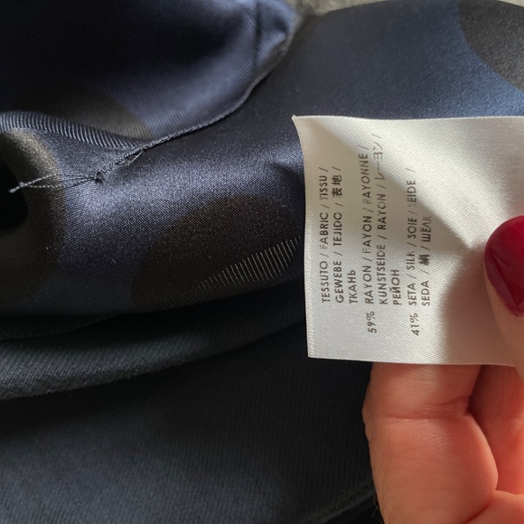 Stella McCartney Blue/Black tuxedo pants - Picture 7 of 9